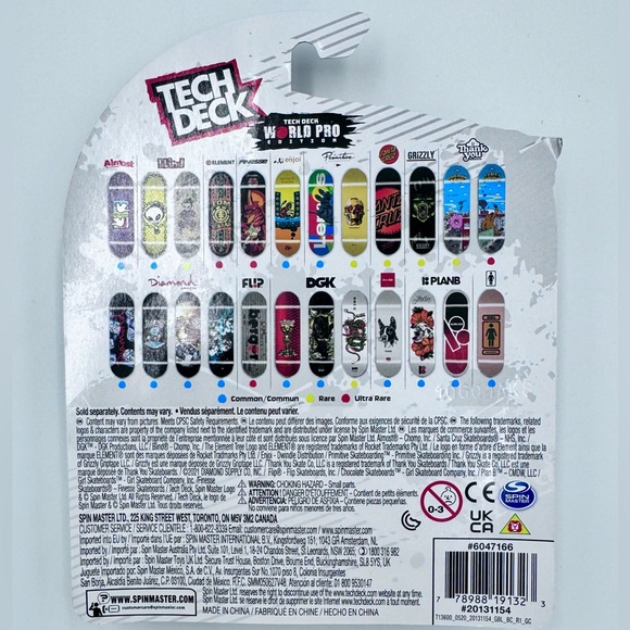 3 Tech Deck Jamie Big Boy Foy, Toy Machine, and Diamond Supply Co - Picture 7 of 9